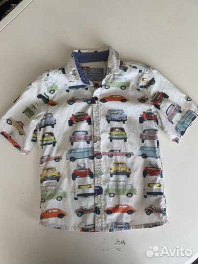 Летняя рубашка Next baby gap как новые 4-5 лет