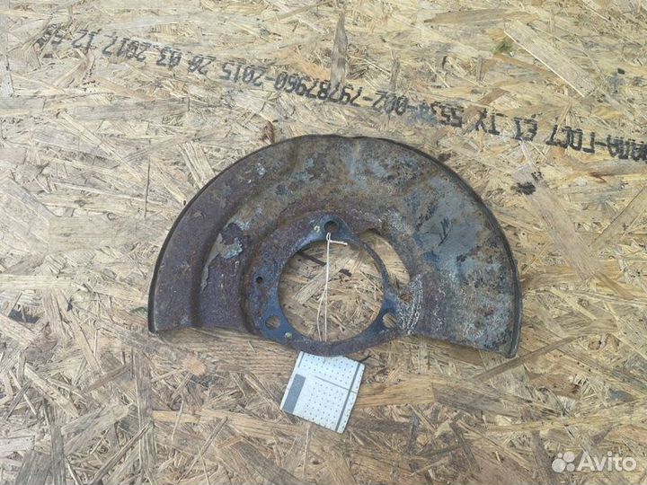 Пыльник тормозного диска передний левый Ssangyong