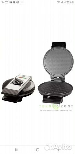 Электровафельница Delta новая