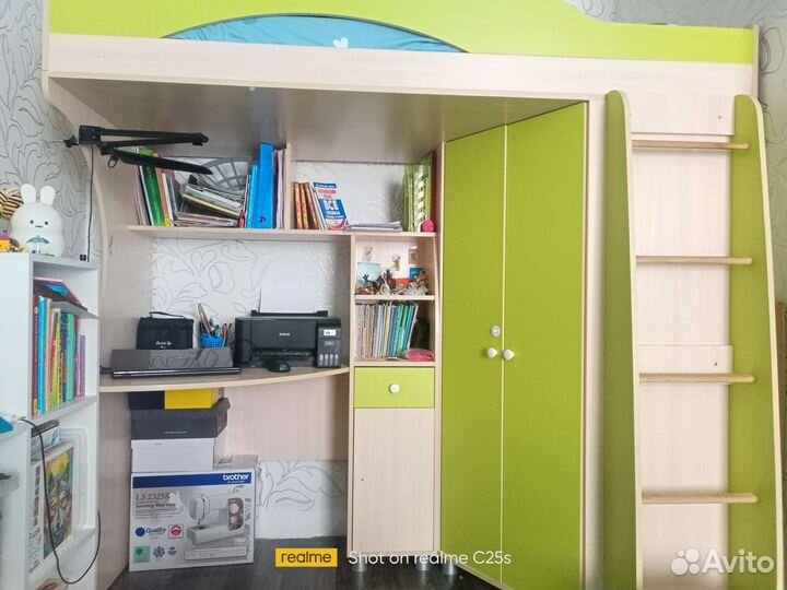 Кровать чердак бу