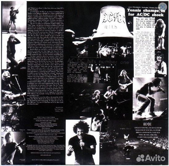Виниловая пластинка AC/DC Back In Black (LP)