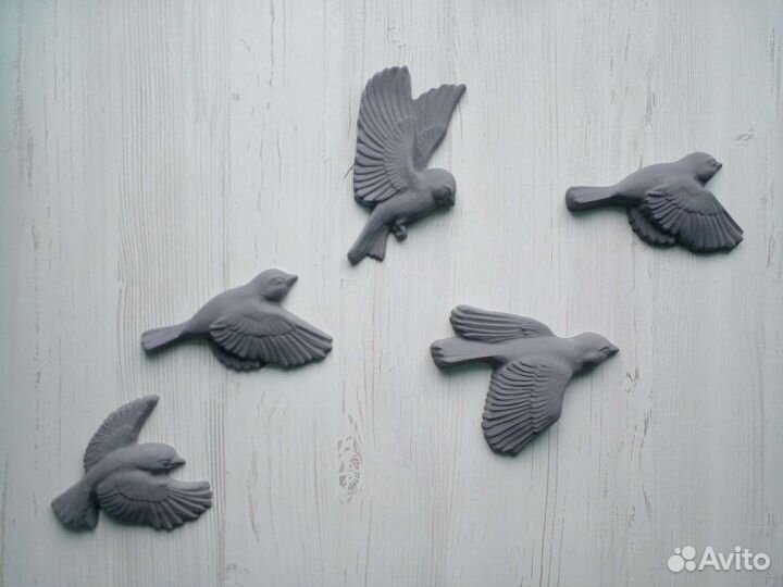 Декор на стену птички, декор для дома