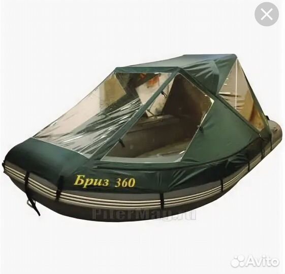 Тент на лодку ходовой