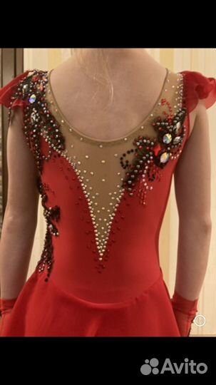 Платье для фигурного катания вальс, танго, испания