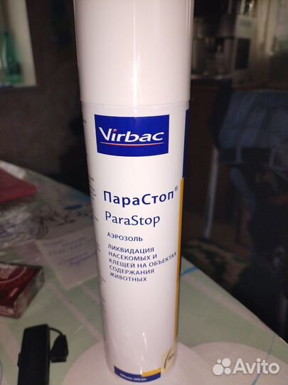 Virbac спрей от блох и клещей парастоп для собак