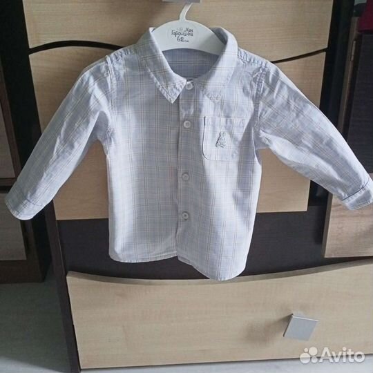 Рубашка детская Benetton на годик