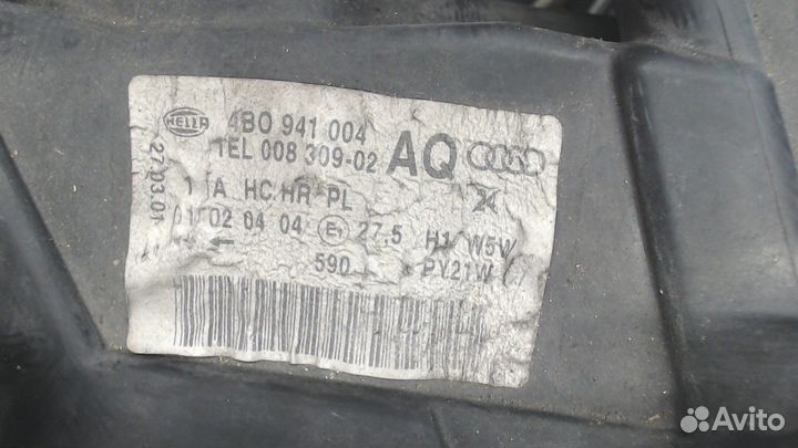 Фара (передняя) Audi A6 (C5), 2001