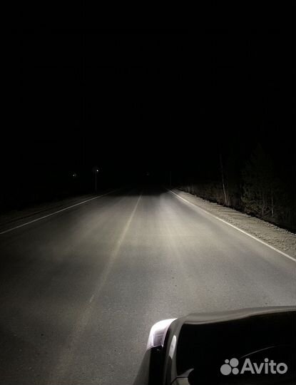 Led лампа h4 с линзой