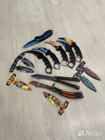 Деревянный керамбит, нож бабочка, тычковый нож