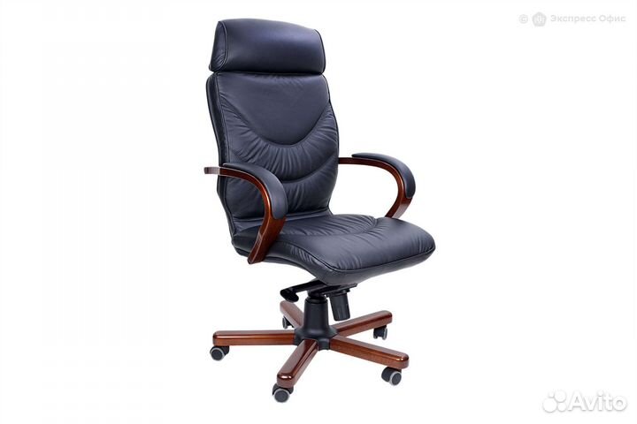 Кресло для руководителя Leeds Wood A