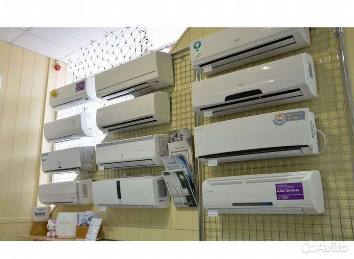 Сплит система с установкой