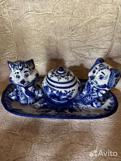 Гжель. Наборы для специй