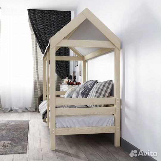 Кровать детская с крышей