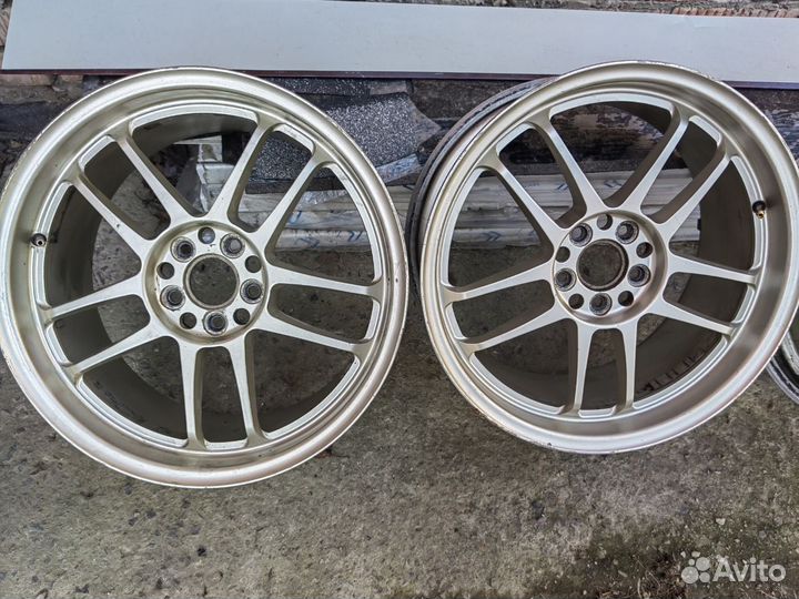 Редкие кованые диски r17 5x100 Racing Hart CP-035