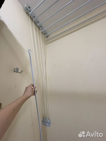 Сушилка для белья настенно потолочная