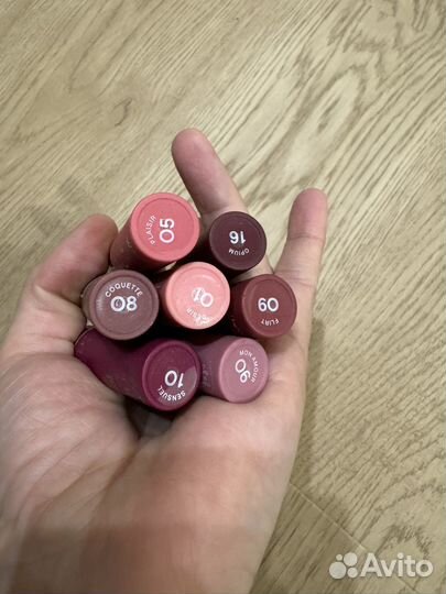 7 новых помад vivienne sabo,пакетом