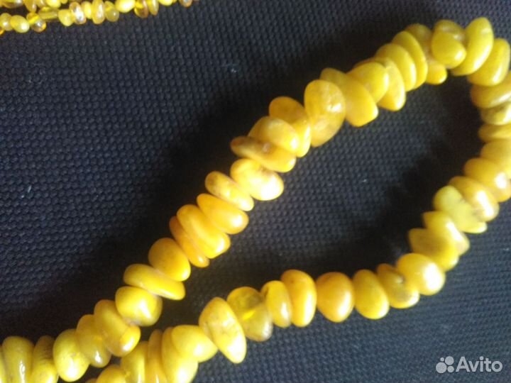 Бусы с янтаря