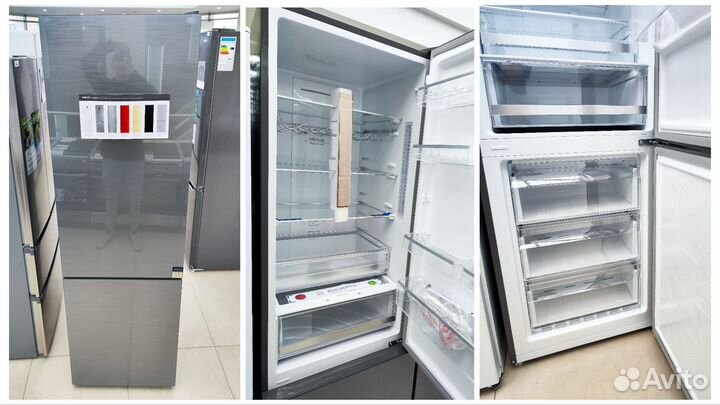 Новый холодильник dexp 2 метра /No Frost