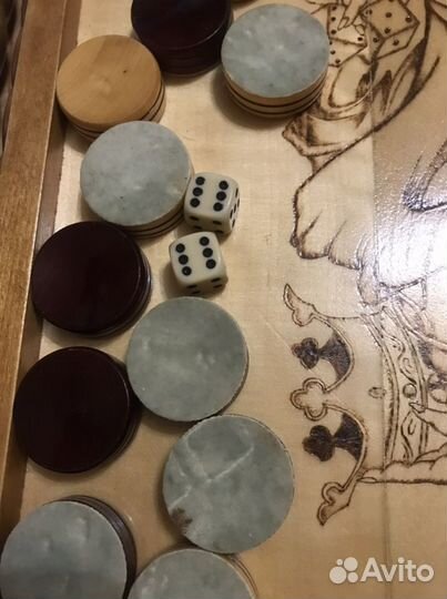 Нарды ручной работы резные