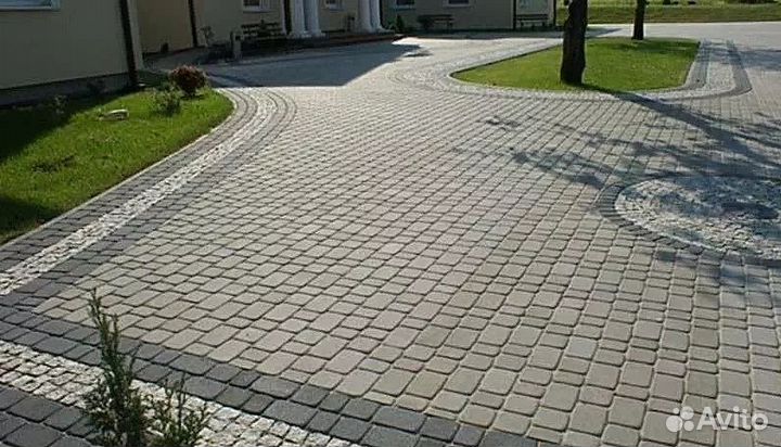 Тротуарная плитка старый город