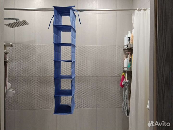 Этажерка текстильная ikea, органайзер подвесной