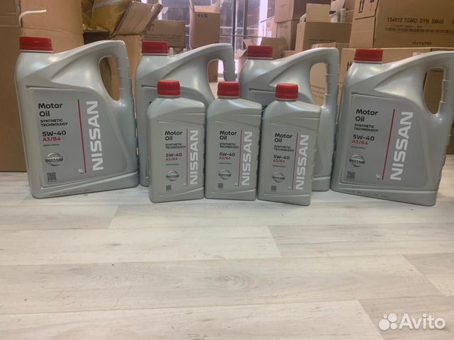 Масло моторное Nissan 5w30 и 5w40 оригинал купить в Санкт-Петербурге с ...