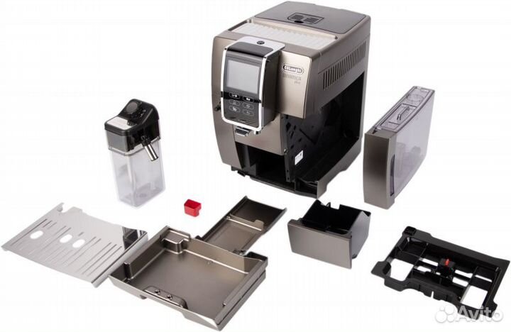 Кофемашина Delonghi ecam370.95.T 1450Вт черный