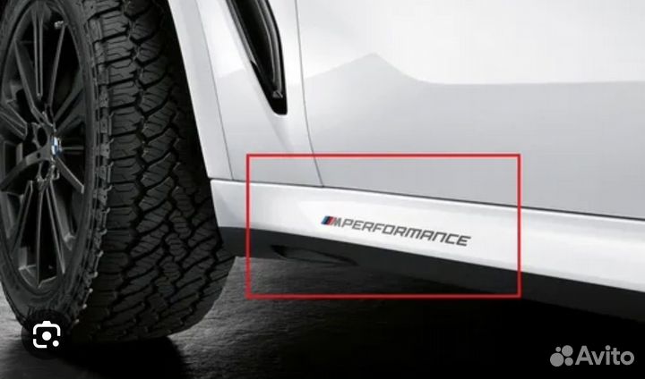 Комплект наклеек на BMW M Performance оригинал