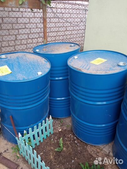 Бочка 200 литров металлическая
