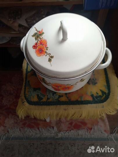 Набор эмалированной посуды СССР