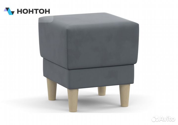 Пуф Айрин серый