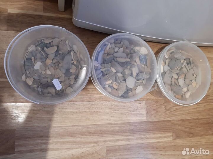 Грунт для аквариума Галька морская