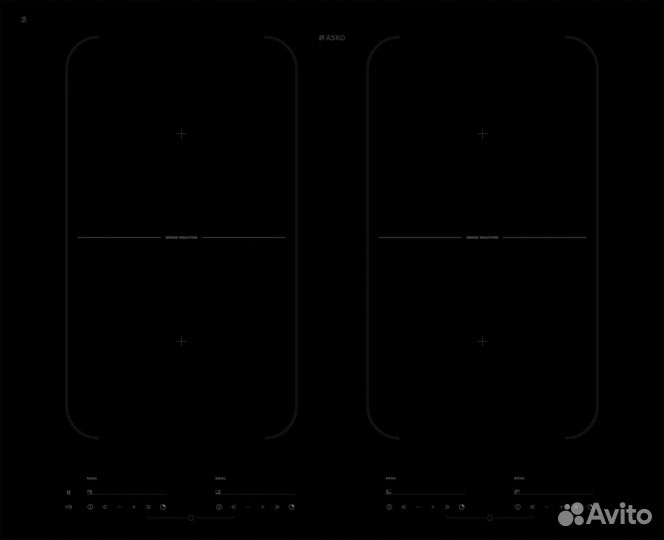 HI1655G Индукционная варочная панель asko