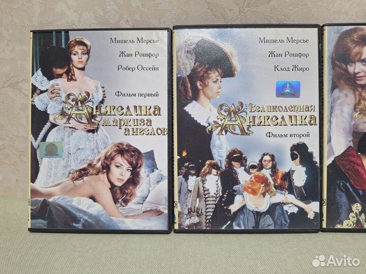 Blu Ray +DVD Анжелика ретро фильм