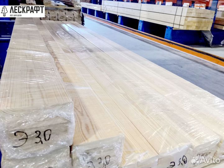 Планкен 20*120*4000 мм сорт AB лиственница