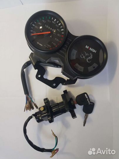 Панель приборов Минск m1nsk M125+Замок зажигания