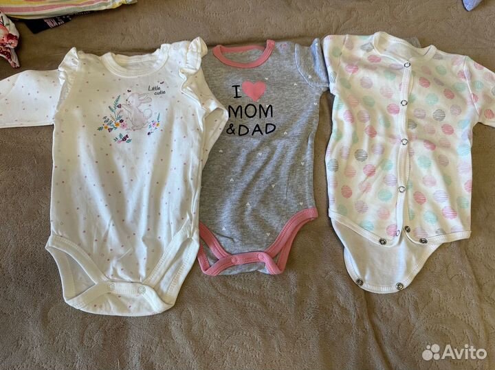 Боди с длинным рукавом для девочки новые