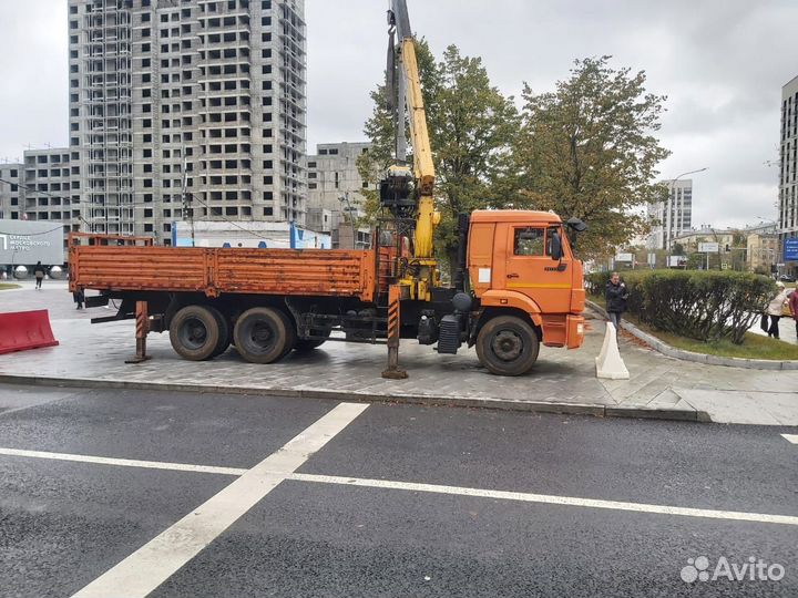 КамАЗ 65115 с КМУ, 2015