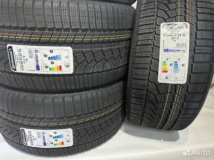 Continental ContiWinterContact TS 860S 275/40 R22 и 315/35 R22