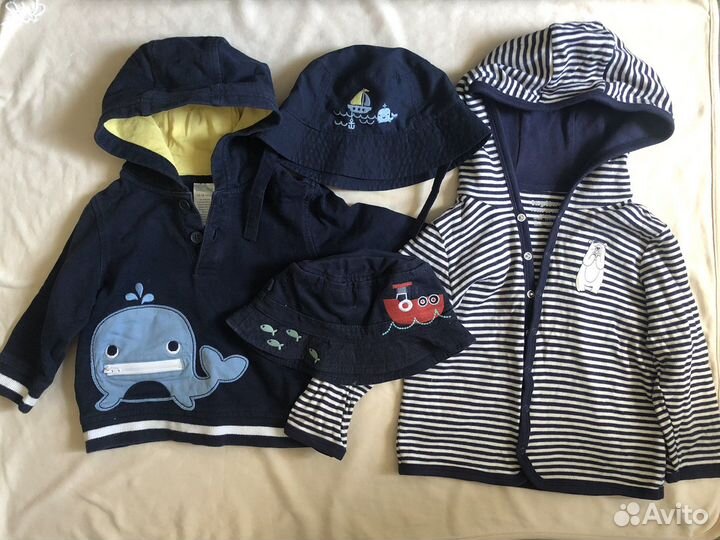 Пакет одежды на весну для мальчика 12-18 месяцев