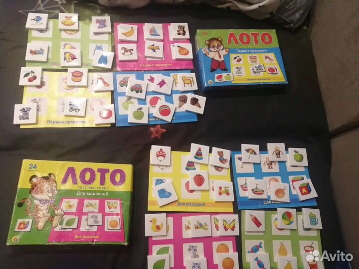 Детские игры, лото, ракетка