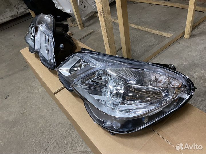 Фары Mercedes w212 до рестайлинга Адаптив