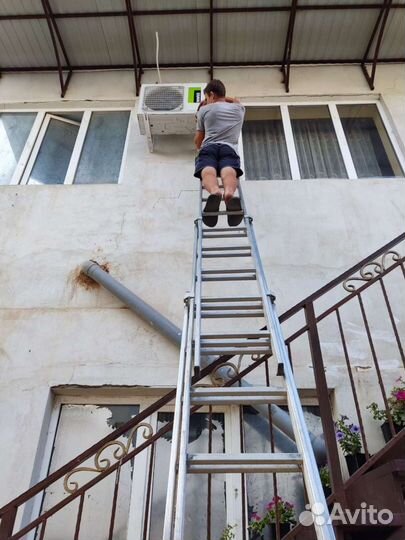 Сплит система 12 новая с монтажем