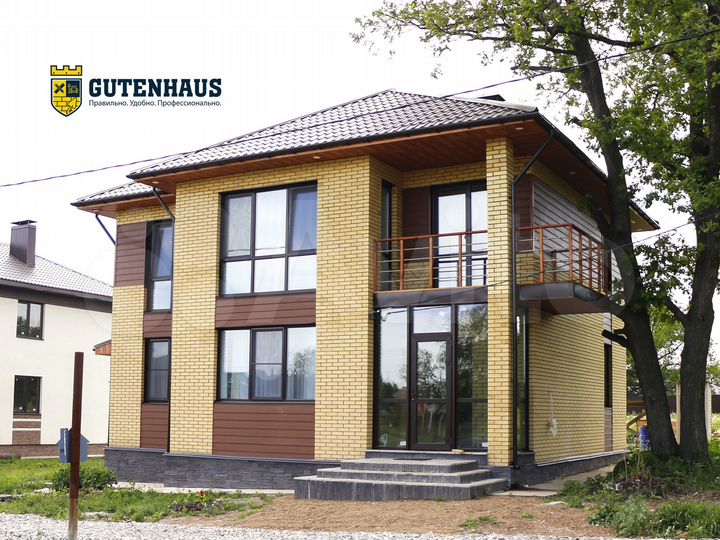 Дом 126 м² на участке 7,6 сот.