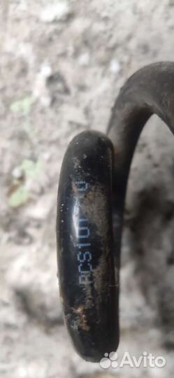 Задние пружины подвески Шевроле Ланос