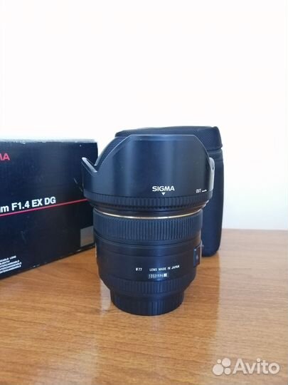 Объектив Sigma 50mm f1.4 EX DG Canon