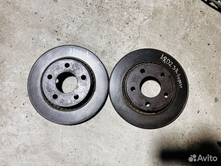 Задние тормозные диски ауди а8 д2 4.2дорестайлинг