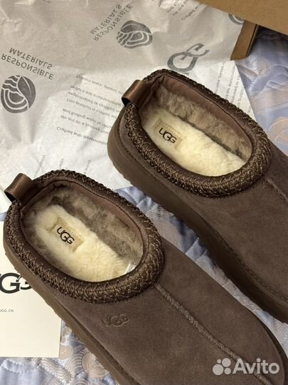Угги Ugg Tazz Chocolate на Платформе