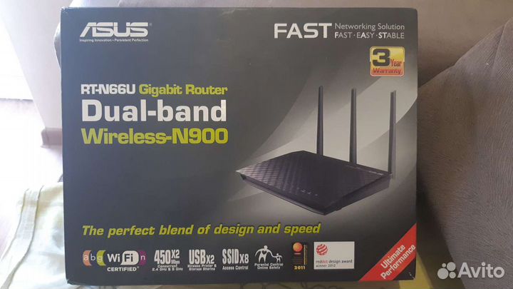 Роутер Asus RT-N66U