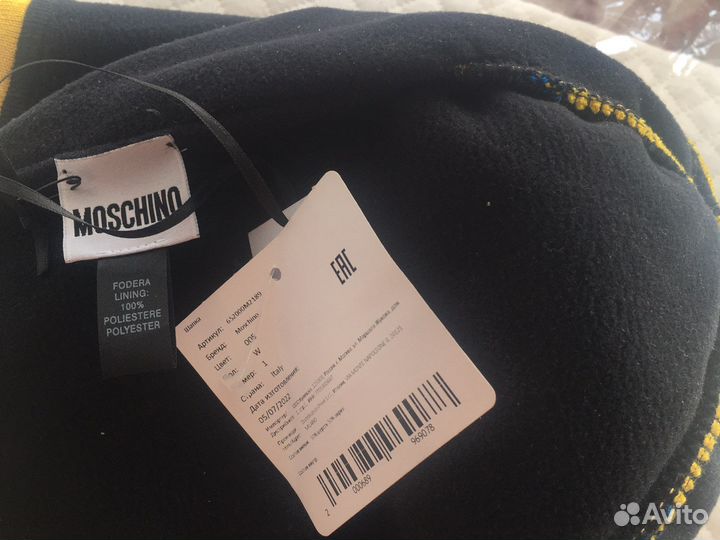 Шапка «Moschino» Italy